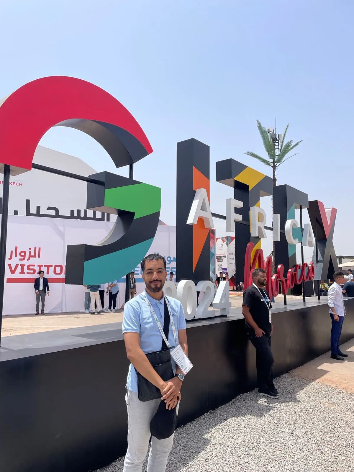 Anas AitZouinet at GITEX Africa