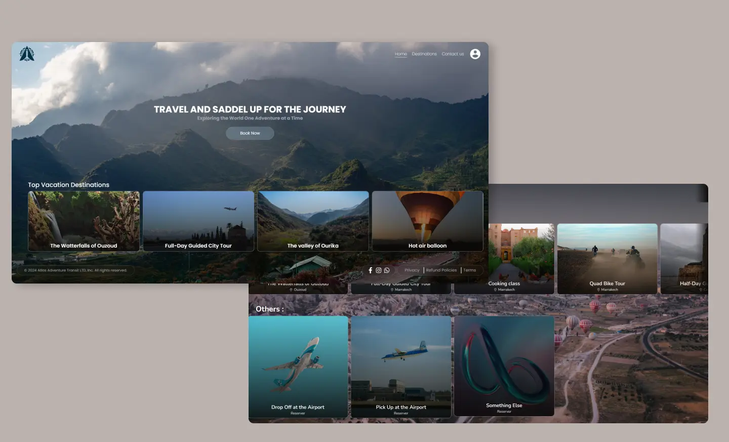 atlas adventure web app image